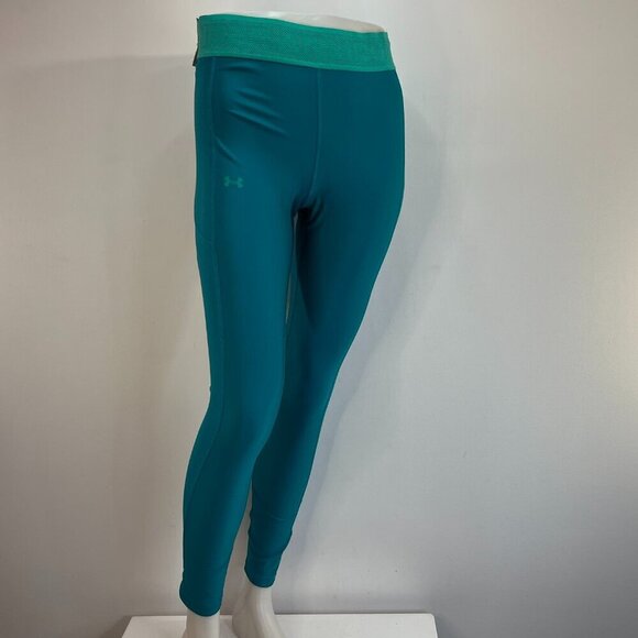 Under Armour Women's Compression Branded Waistband Leggings - Size Medium NWT - Picture 2 of 6